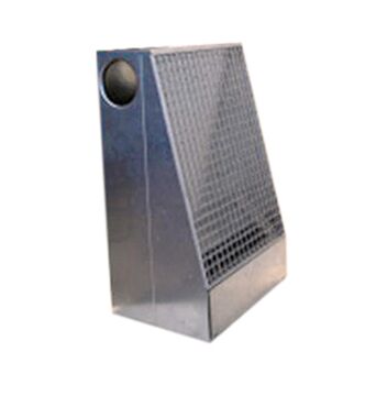 Måttebankerstativ med affaldsbeholder